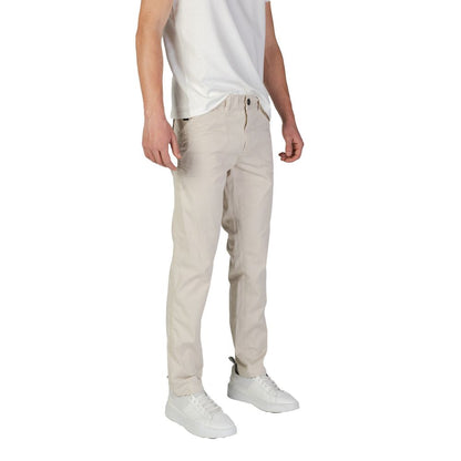 Refrigiwear Beige Cotton Pant by Refrigiwear