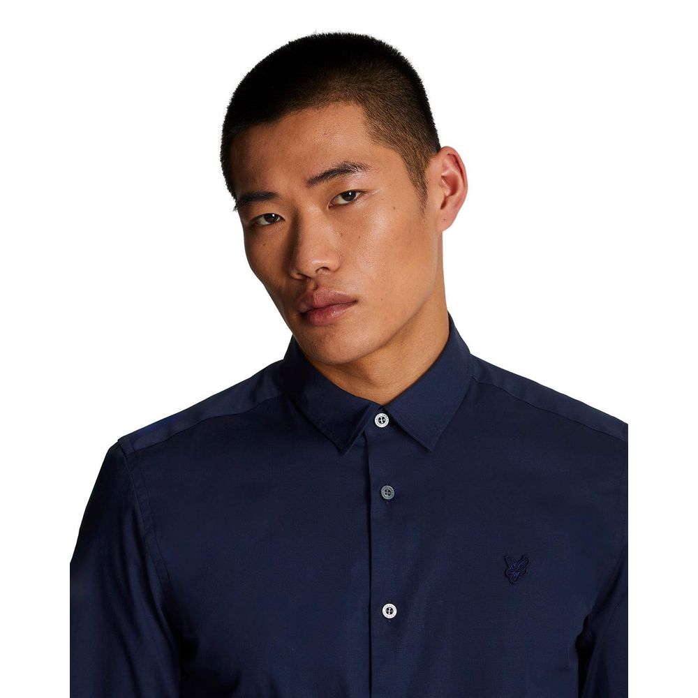 Lyle & Scott Blue Cotton Shirt by Lyle & Scott