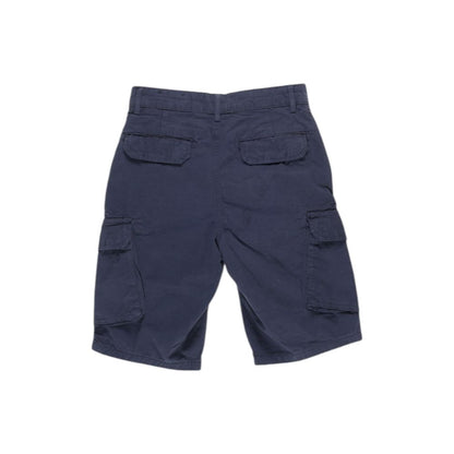 Lyle &amp; Scott Blue Cotton Bermudas