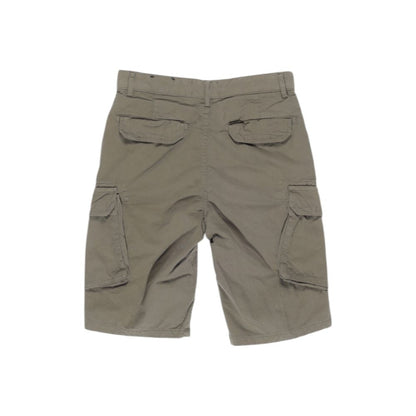 Lyle & Scott Green Cotton Bermuda