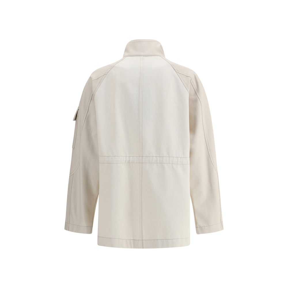 Veste aviateur en jean Fendi