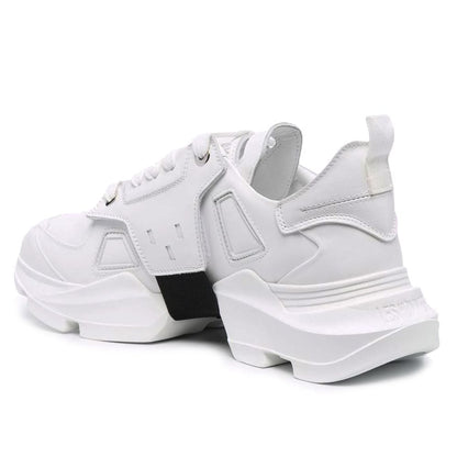 Les Hommes White Calfskin Men Sneaker by Les Hommes
