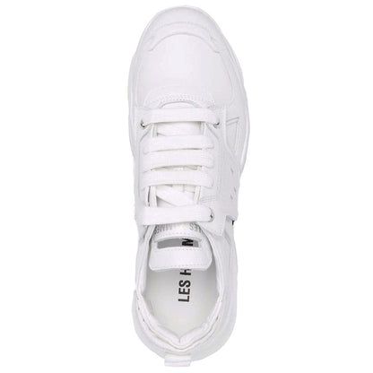 Les Hommes White Calfskin Men Sneaker by Les Hommes