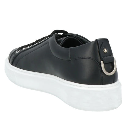 Les Hommes Black Calfskin Men Sneaker by Les Hommes