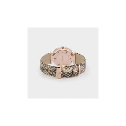 Montre Cluse en cuir beige