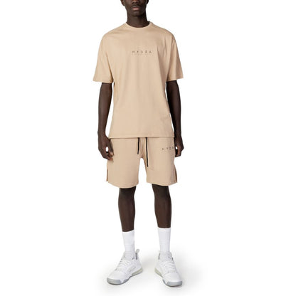Hydra Clothing Beige Cotton Sportswear by Hydra Clothing