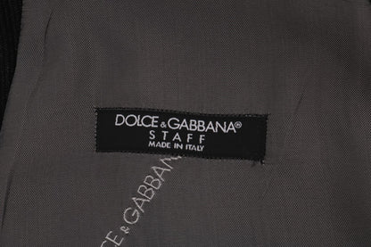Dolce &amp; Gabbana Élégant Gilet Cardigan Rayé