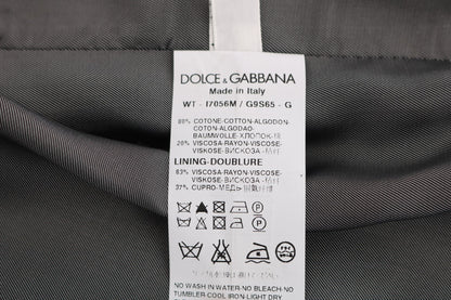 Dolce &amp; Gabbana Élégant Gilet Cardigan Rayé