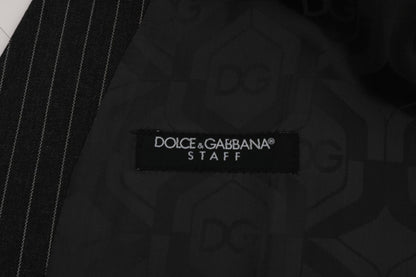 Dolce &amp; Gabbana Gray Wool Stretch Cardigan