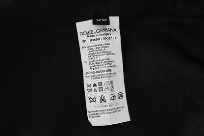 Dolce &amp; Gabbana élégant gilet en laine mélangée à rayures