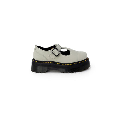 Dr. Martens Green Suede Leather Platform