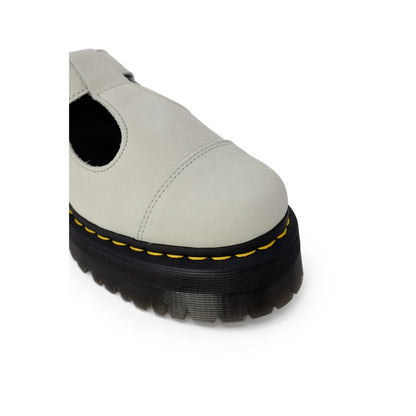 Dr. Martens Green Suede Leather Platform