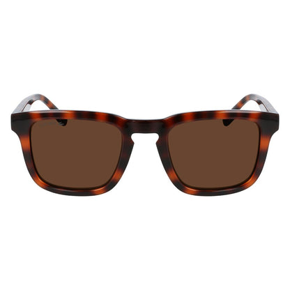 Lunettes de soleil Lacoste marron injectées