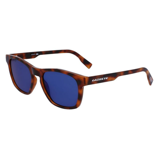 Lunettes de soleil Lacoste marron bio injectées