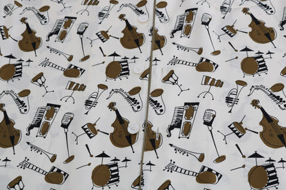 Chemise décontractée en soie exclusive Dolce &amp; Gabbana pour homme – Motif Jazz