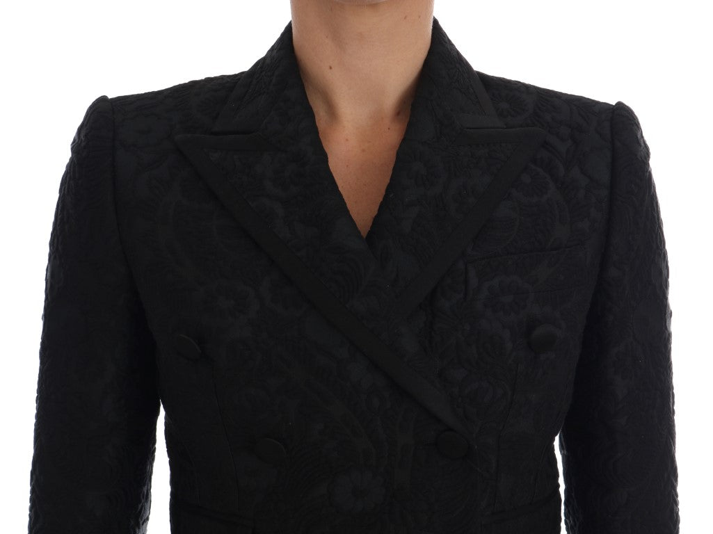 Veste blazer florale enchantée à cristaux Dolce &amp; Gabbana