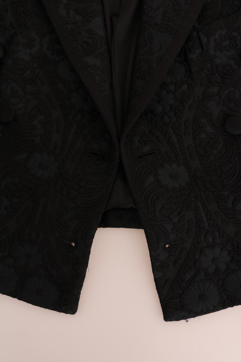Veste blazer florale enchantée à cristaux Dolce &amp; Gabbana
