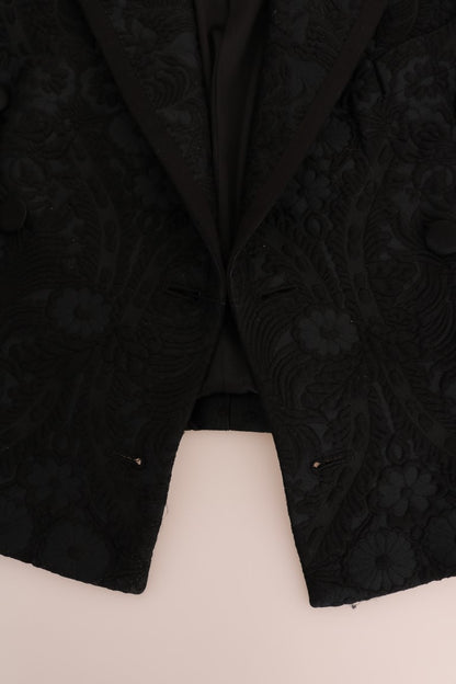 Veste blazer florale enchantée à cristaux Dolce &amp; Gabbana
