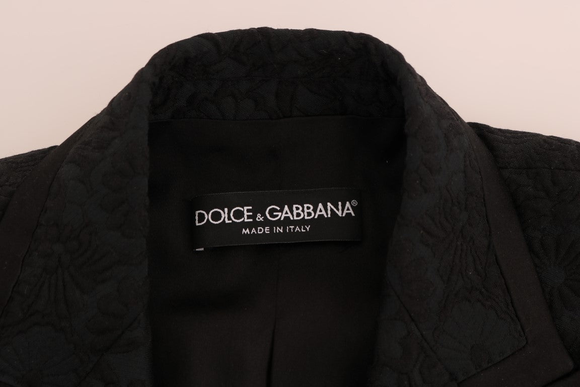 Veste blazer florale enchantée à cristaux Dolce &amp; Gabbana