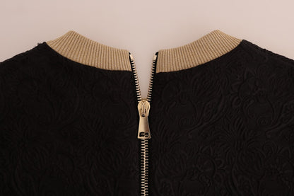 Pull en brocart noir à paillettes Dolce &amp; Gabbana Enchanted