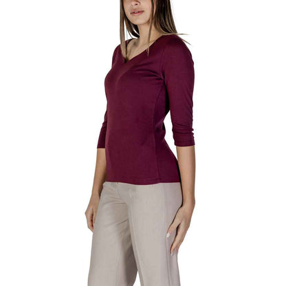 Street One Purple Cotton T-Shirt