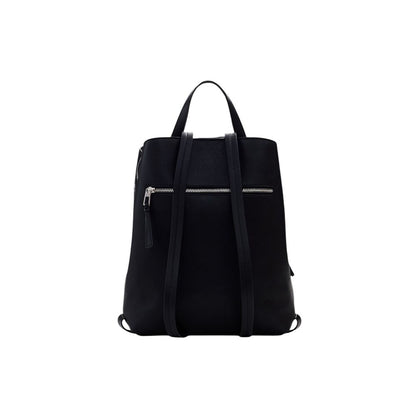 Sac à dos en polyéthylène noir Desigual