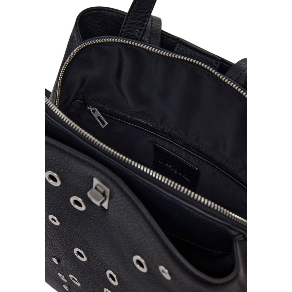 Sac à dos en polyéthylène noir Desigual