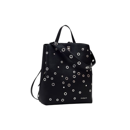 Sac à dos en polyéthylène noir Desigual