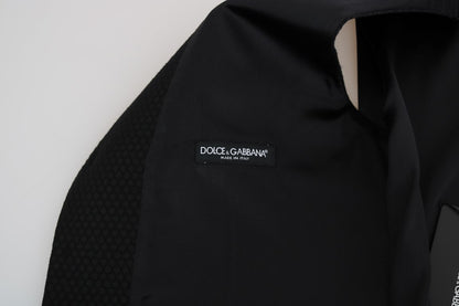 Dolce &amp; Gabbana Black Polka Dot Pattern Cardigan
