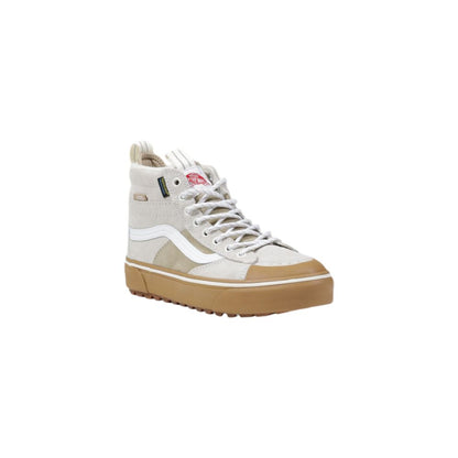 Vans Beige Leather Sneaker by Vans