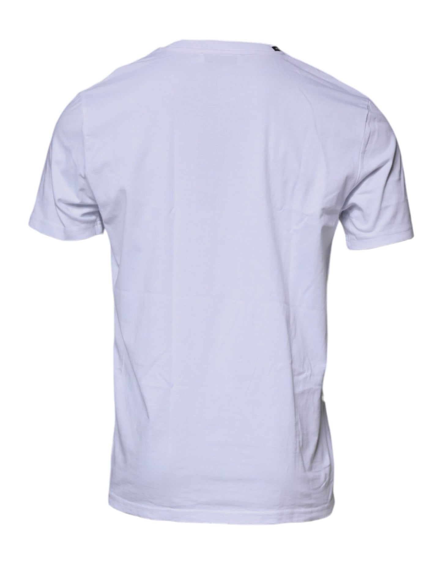 Dolce & Gabbana White Red Leopard Cotton Crew Neck T-shirt by Dolce & Gabbana