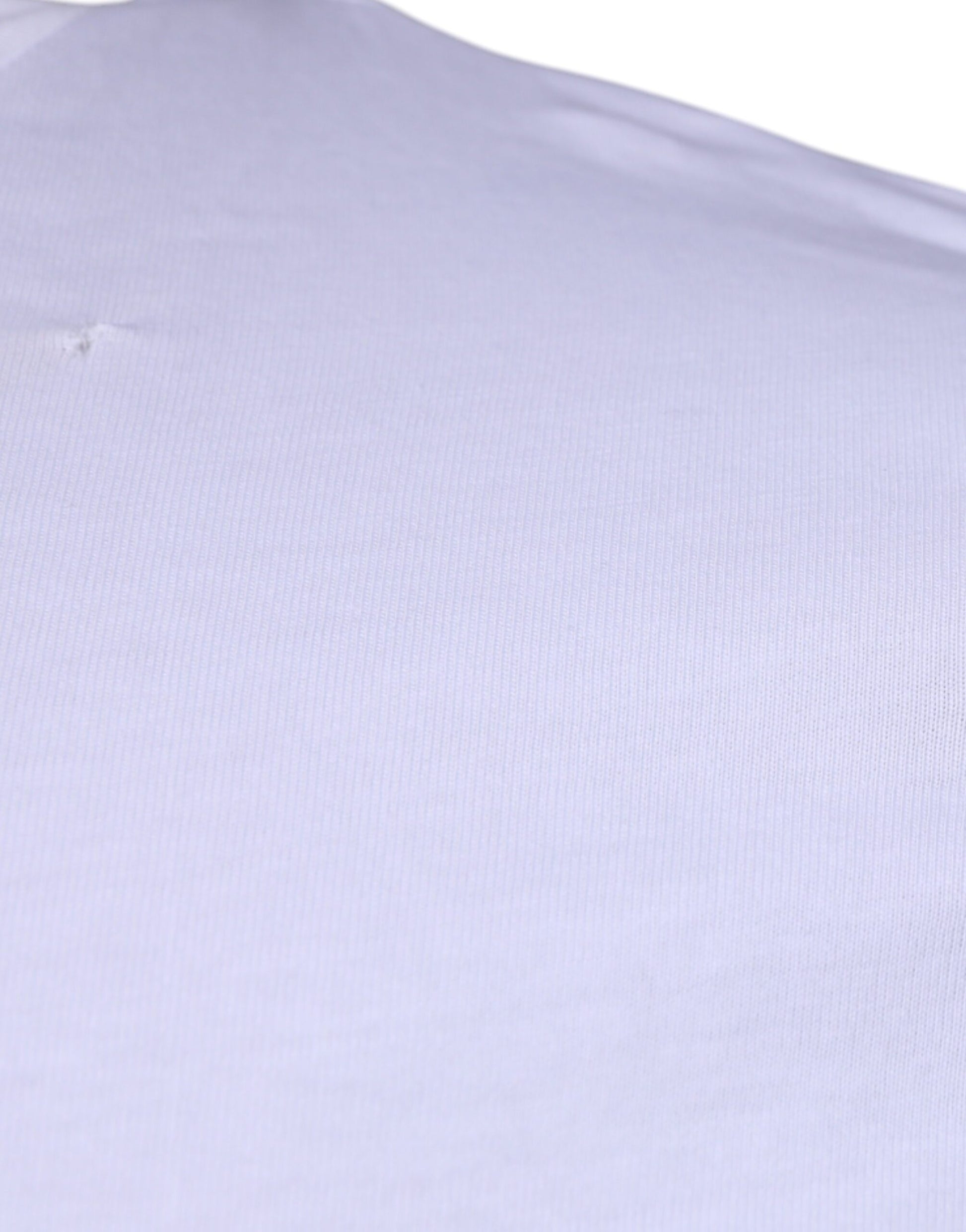 Dolce & Gabbana White DG Logo Cotton Crew Neck T-shirt by Dolce & Gabbana