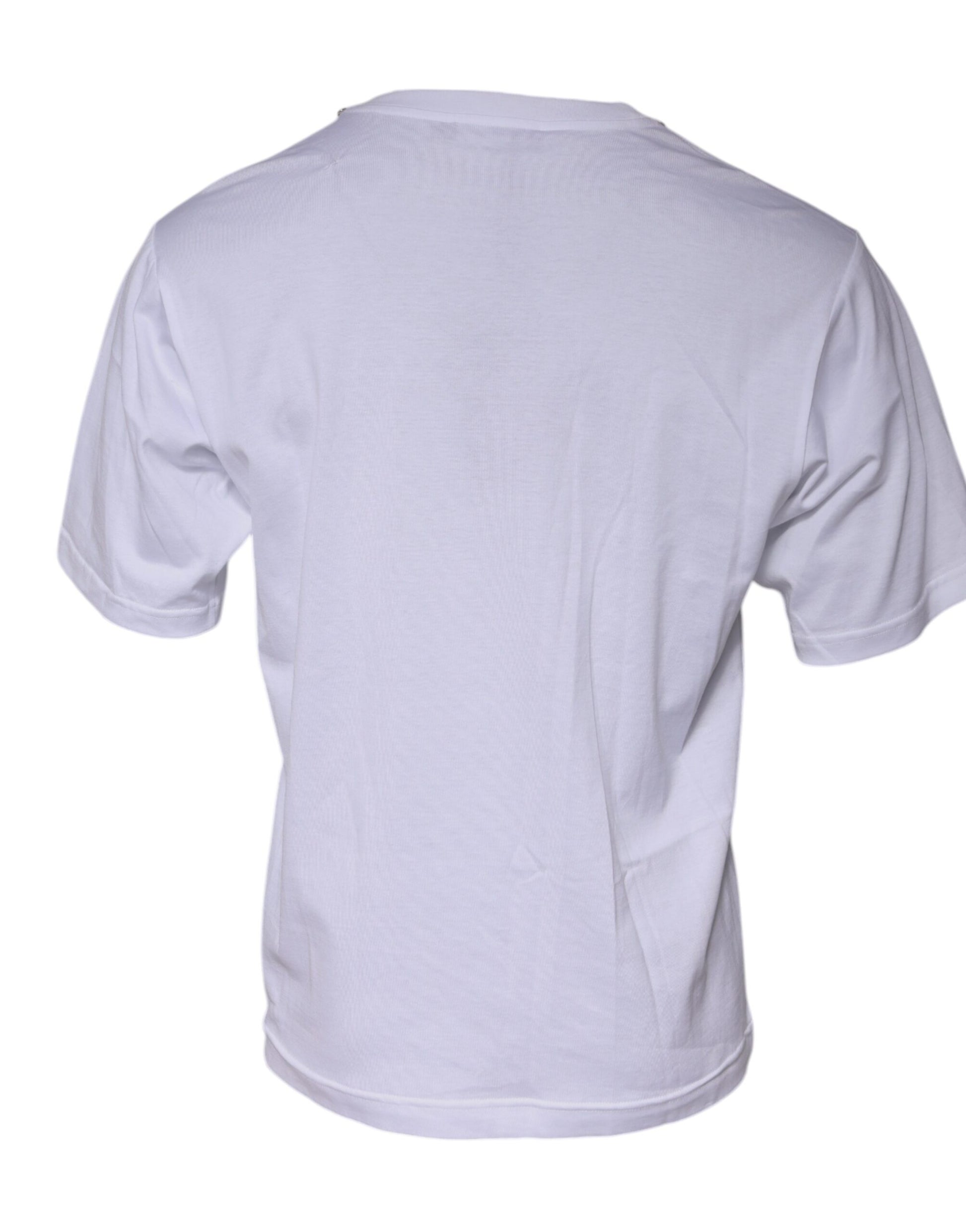 Dolce & Gabbana White DG Logo Crew Neck Short Sleeve T-shirt by Dolce & Gabbana