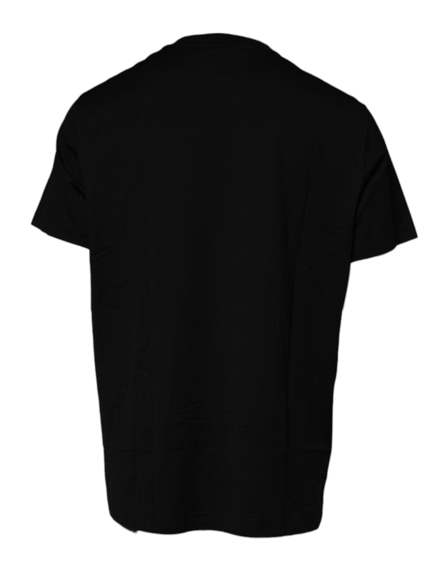 Dolce & Gabbana Black Crew Neck Short Sleeve T-shirt by Dolce & Gabbana