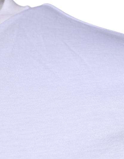 Dolce & Gabbana White DG Logo Cotton Crew Neck T-shirt by Dolce & Gabbana