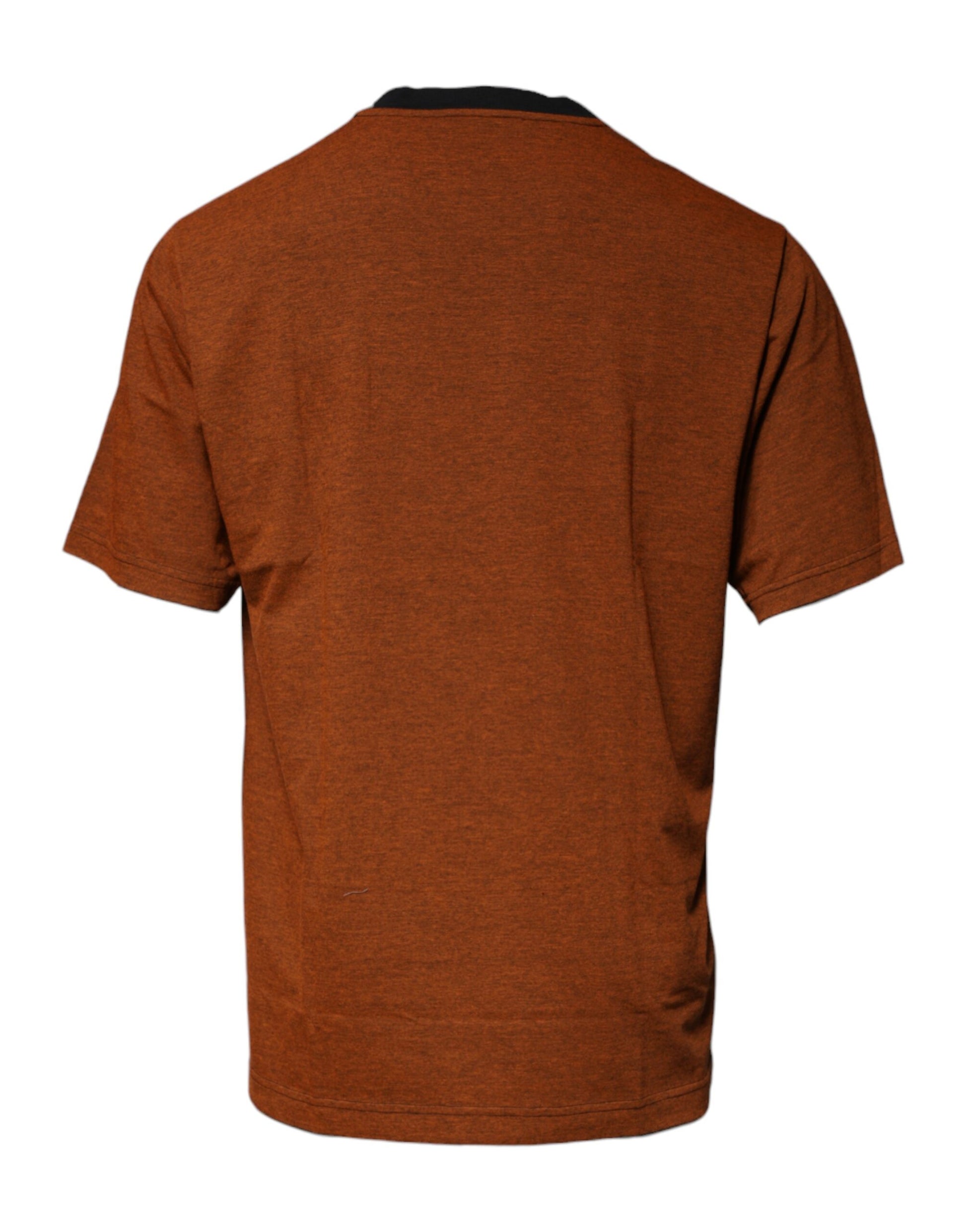 Dolce & Gabbana Brown DG Logo Cotton Crew Neck T-shirt by Dolce & Gabbana