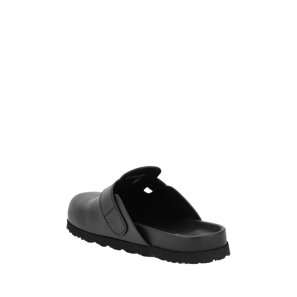 Mules en cuir Palm Angels