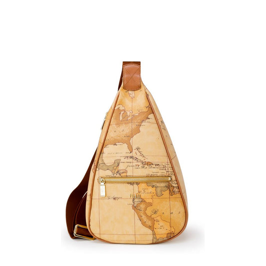 Sac à dos en coton marron Alviero Martini Prima Classe