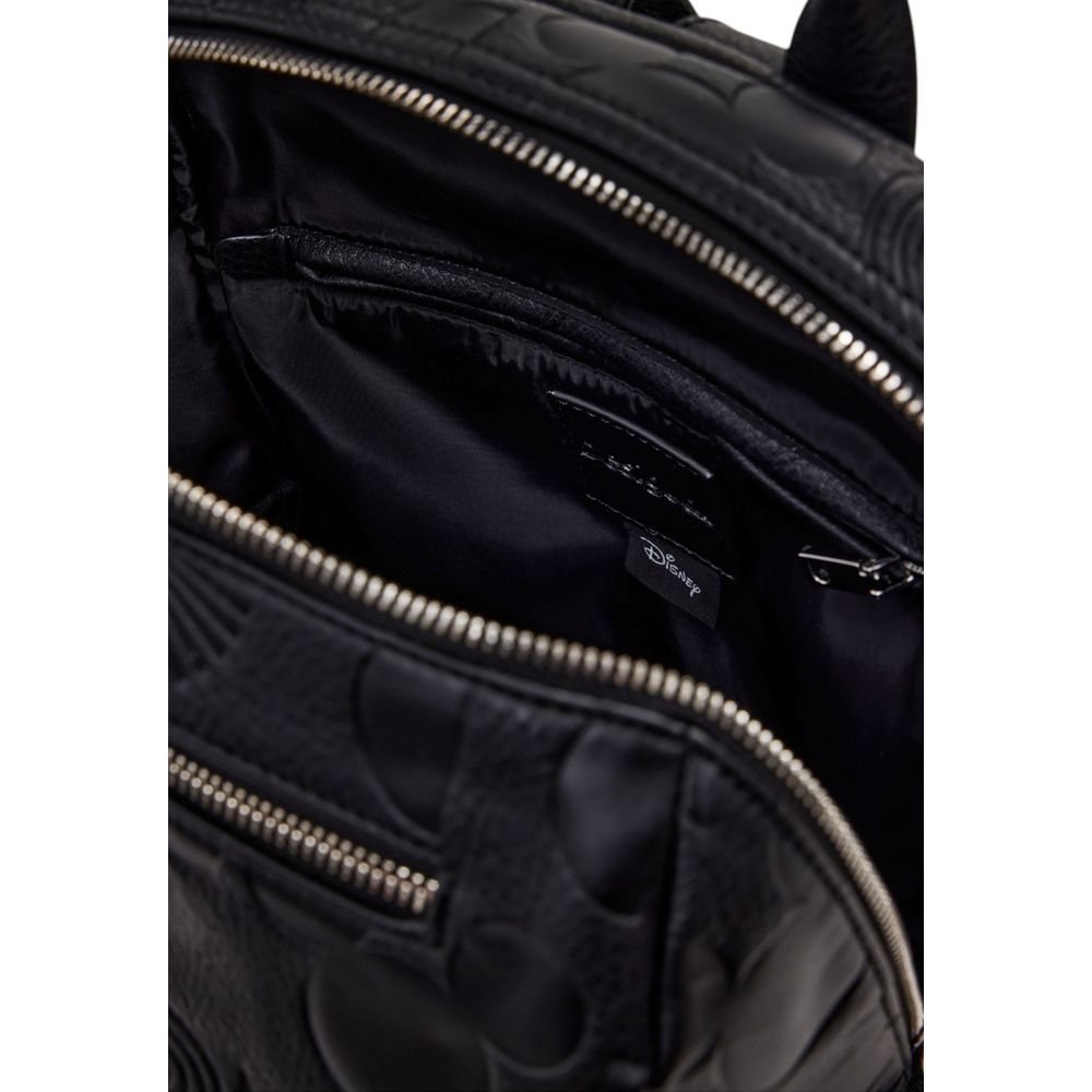 Sac à dos en polyéthylène noir Desigual