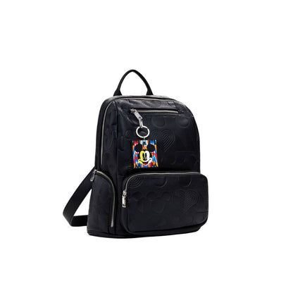 Sac à dos en polyéthylène noir Desigual