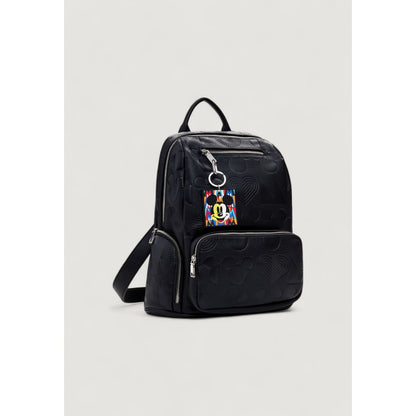 Sac à dos en polyéthylène noir Desigual
