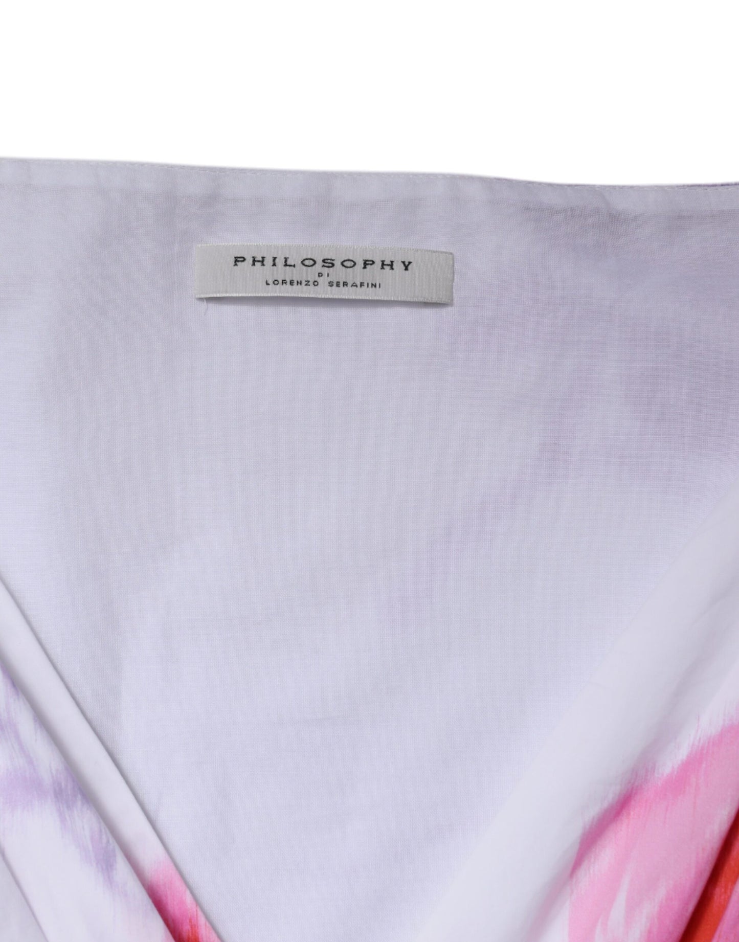 Philosophy White Floral Cotton Maxi Dress by Philosophy