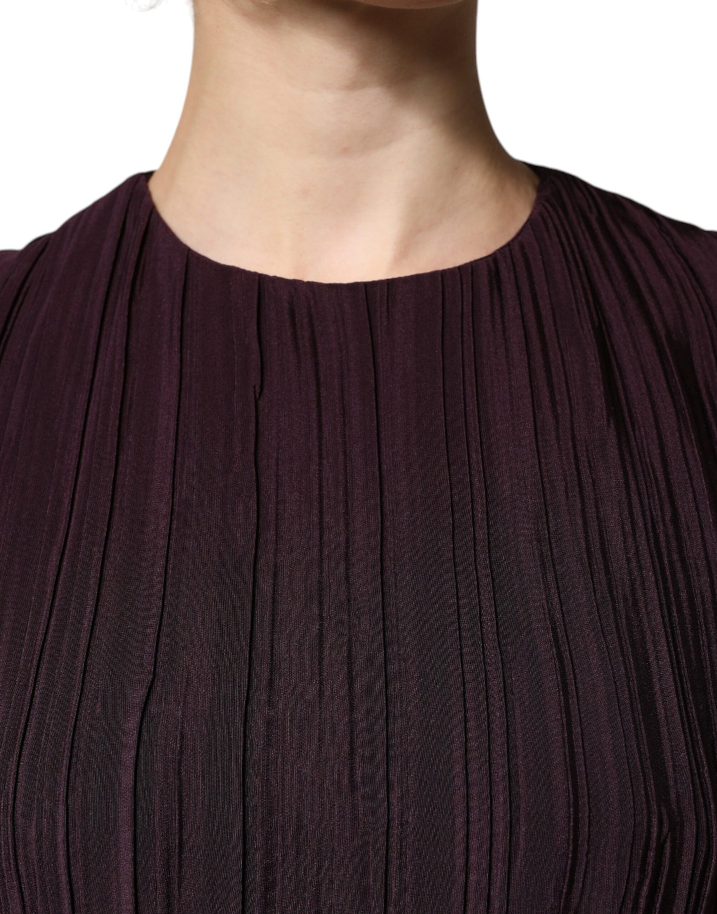 Barbara Casasola Brown Silk Short Sleeves Sheath Maxi Dress by Barbara Casasola