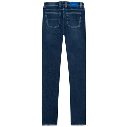 Tramarossa Blue Cotton Men's Jeans by Tramarossa