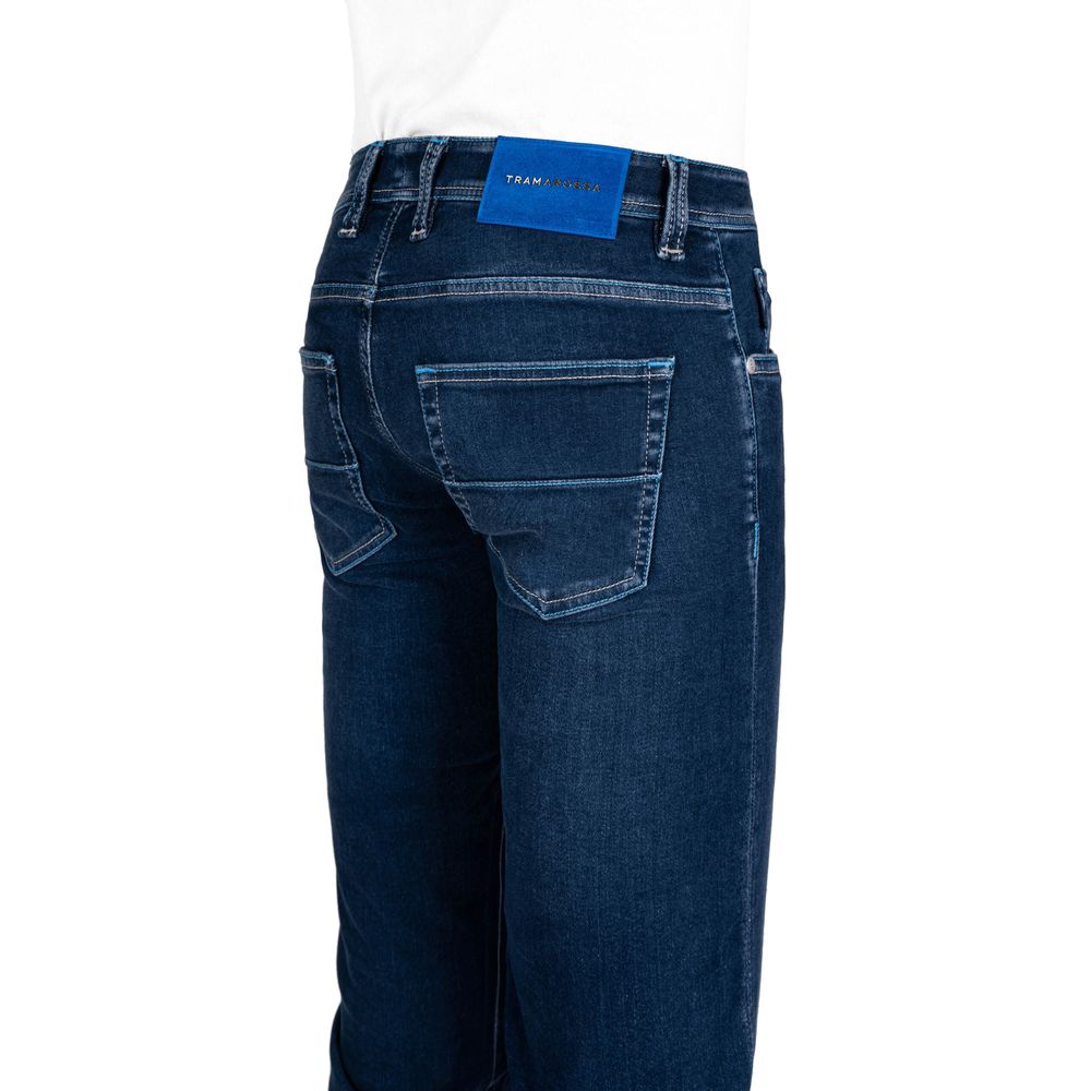 Tramarossa Blue Cotton Men's Jeans by Tramarossa