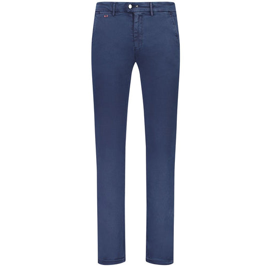 Tramarossa Blue Cotton Jeans & Pant by Tramarossa