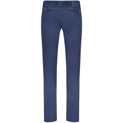 Tramarossa Blue Cotton Jeans & Pant by Tramarossa