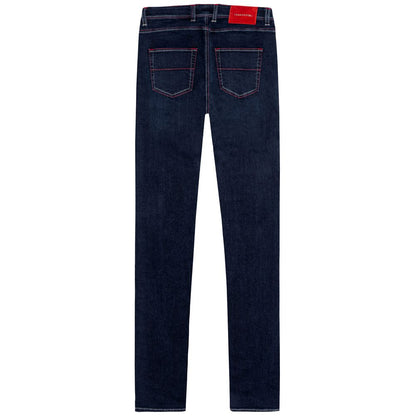 Tramarossa Blue Cotton Jeans & Pant by Tramarossa