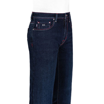 Tramarossa Blue Cotton Jeans & Pant by Tramarossa