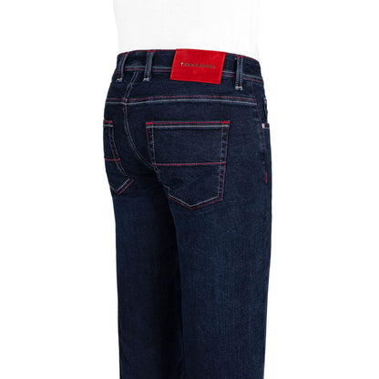 Tramarossa Blue Cotton Jeans & Pant by Tramarossa